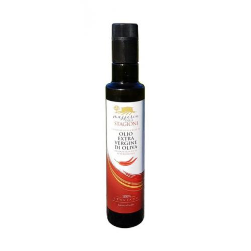 Molho à base de óleo EVO com sabor de pimenta e pimenta 250ml