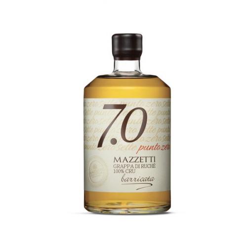 Grappa di Ruchè 7.0 Barricata Riserva 700ml