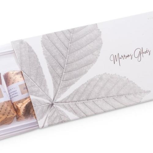 Marron Glaces, doos met 4 vruchten, 75 g