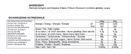 Felicetti monograno Farro BIO - Spaghetti