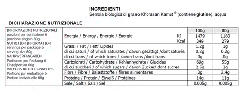 Felicetti monograno Kamut - Linguine 500g