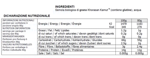 Felicetti monograno Kamut - Tagliatelle 500g