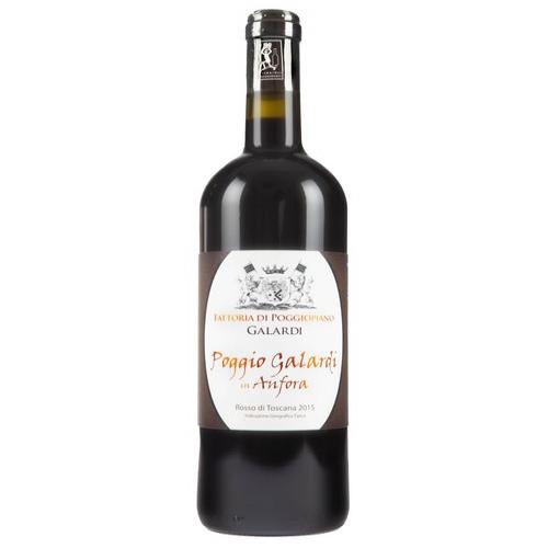 Rosso di Toscana IGT “Poggio Galardi” em Anfora 2016 BIO - Fattoria di Poggiopiano