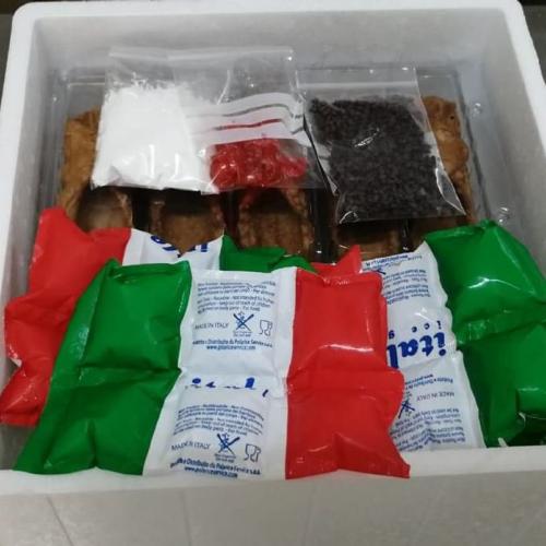 Kit completo para 10 cannoli sicilianos