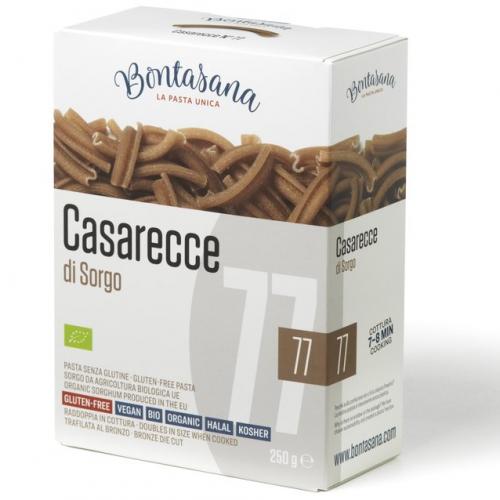 Caserecce de sorgo orgânico 250g