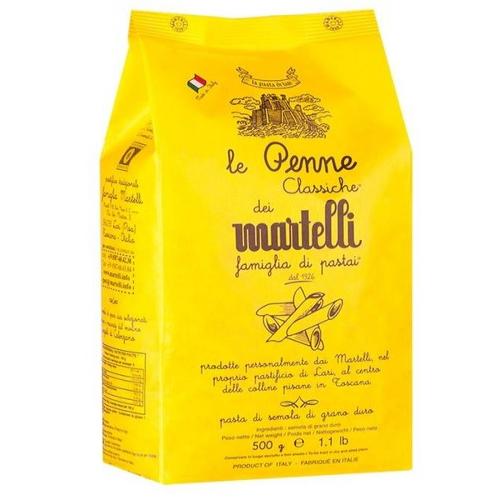 Martelli - Canetas lisas de trigo duro 500g