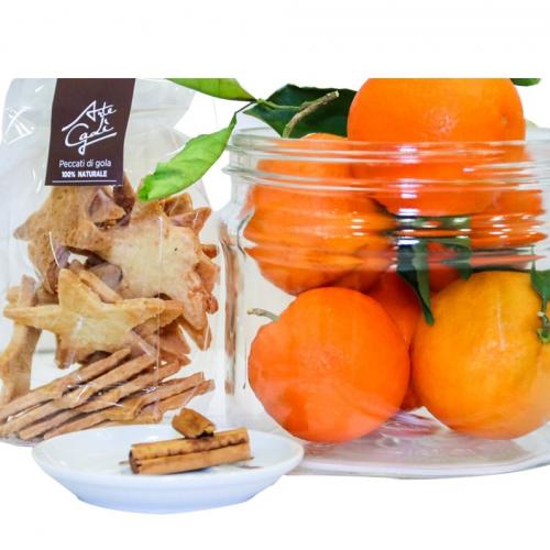 Galletas de naranja y canela 200g