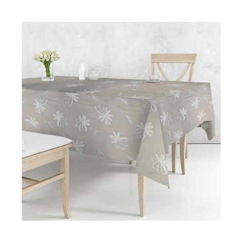 Toalha de mesa de flores estilizadas cm 140x140