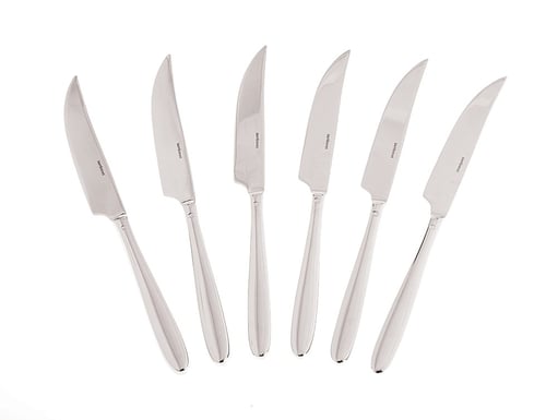 Set 6 coltelli Riflesso per bistecca in inox