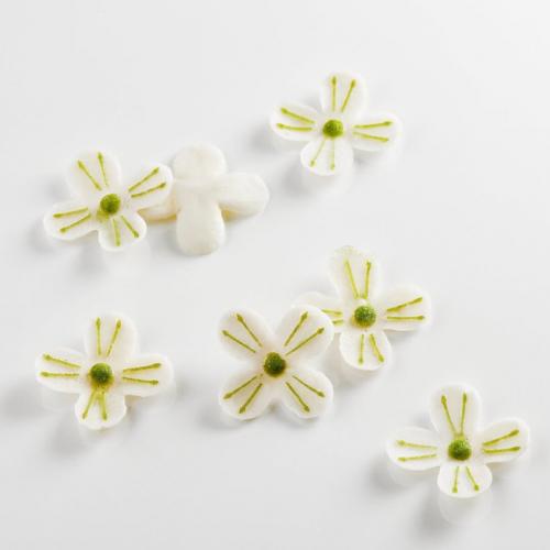 Green Peach Flower Decoration 135 pieces