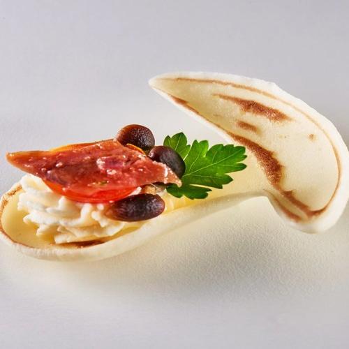 Mushroom-shaped finger wafer 40 pieces