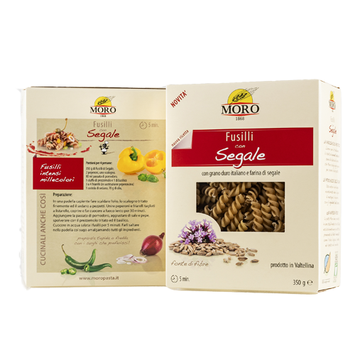 Fusilli con centeno 350g