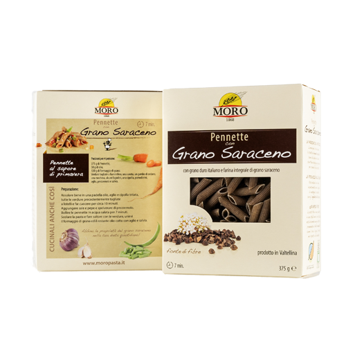 Pennette con trigo sarraceno 375g