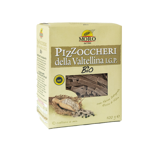 Biologische Pizzoccheri uit Valtellina BGA 500g