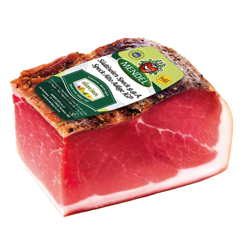 Südtiroler Speck g.g.A. Squadrì 500g - Mendelspeck