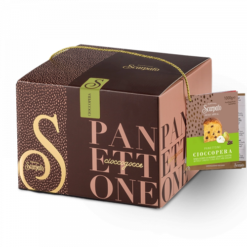 Panettone Cioccopera en estuche