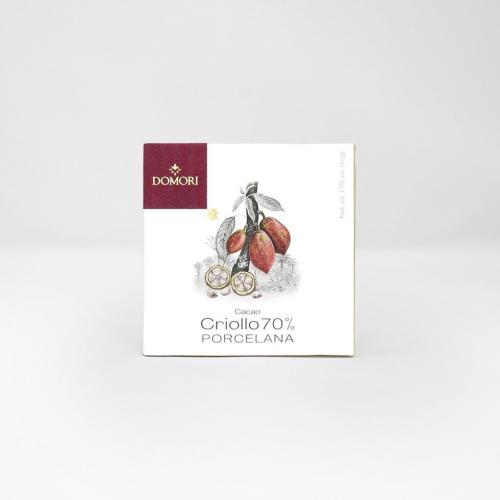 Pure chocolade Criollo variëteit Porcelana 70% 50g