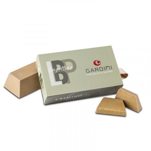 Cremino bigusto latte e bianco con pistacchi 115g