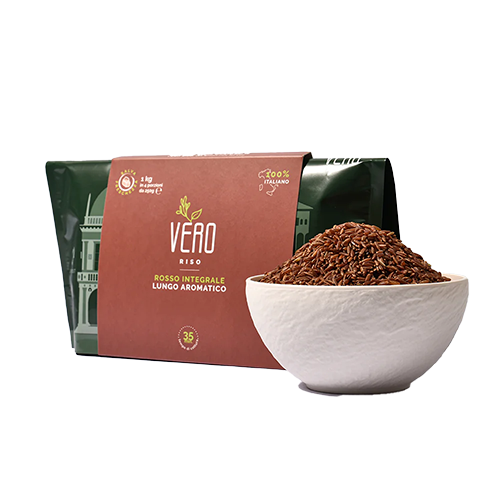 Czerwony ryż pełnoziarnisty EcoBag 1 kg