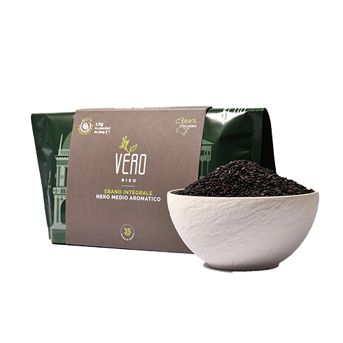 Riso Nero Ebano Integrale EcoBag 1 kg