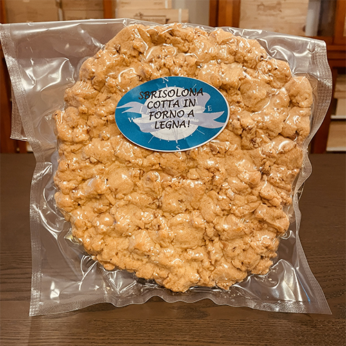 Sbrisolona artigianale cotta in forno a legna 250g