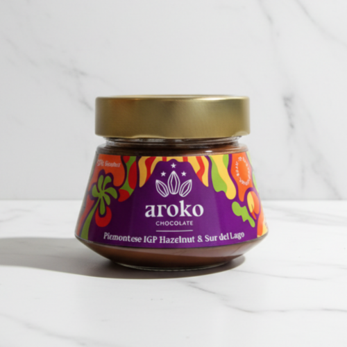 Krem do smarowania z orzechami laskowymi IGP 200g - Aroko