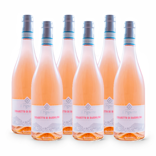 Chiaretto di Bardolino DOC - 6 bottiglie - Il Pignetto