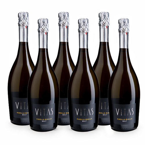 Vitas Ribolla Gialla Brut - 6 bottiglie - Villa Vitas