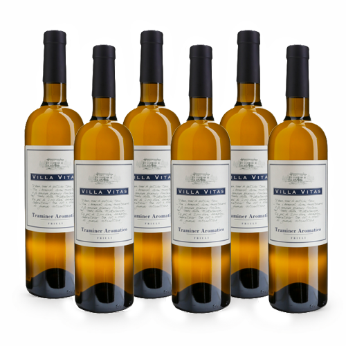 Traminer Aromatico DOC Friuli - 6 bottiglie - Villa Vitas