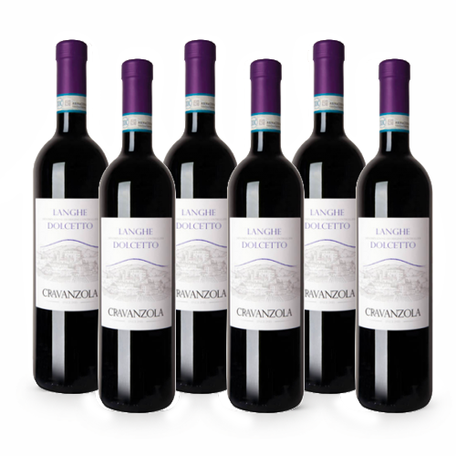 Dolcetto Langhe DOC - 6 bottiglie - Cravanzola