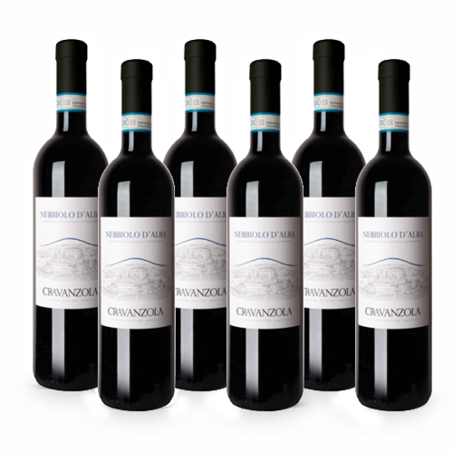 Nebbiolo d'Alba DOC - 6 bottiglie - Cravanzola