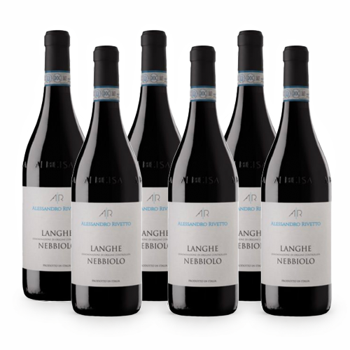 Langhe Nebbiolo DOC - 6 bottiglie - Alessandro Rivetto