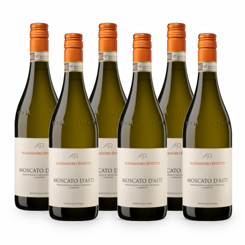Moscato d'Asti DOCG - 6 bottiglie - Alessandro Rivetto