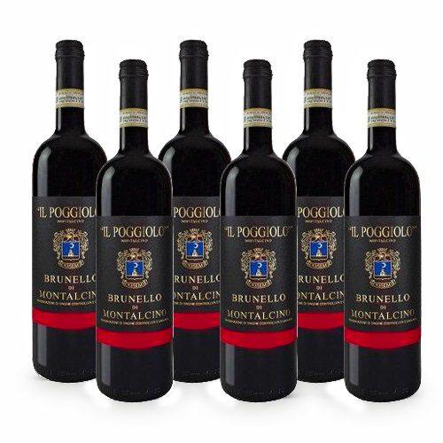 Brunello di Montalcino DOCG - 6 bottiglie - Il Poggiolo