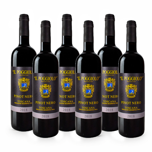 Pinot Nero Rosso IGT Toscana - 6 bottiglie - Il Poggiolo