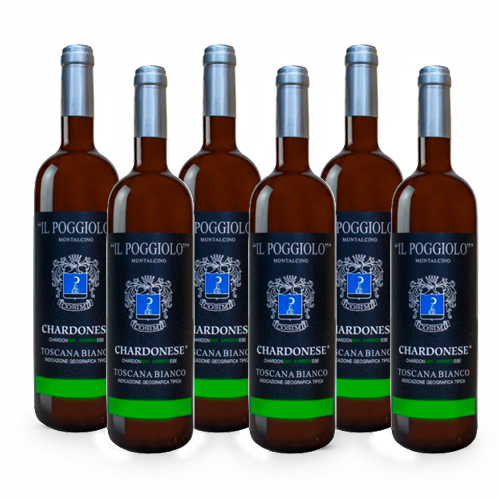 Chardonese Bianco IGT Toscana - 6 bottiglie - Il Poggiolo
