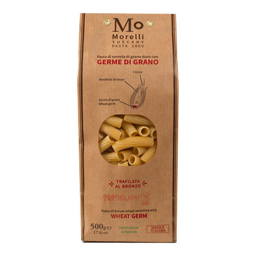 Tortiglioni met Tarwekiemen 500g Antico Pastificio Morelli