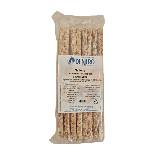 Gallette grano Senatore Cappelli 100g Antico Mulino Di Niro