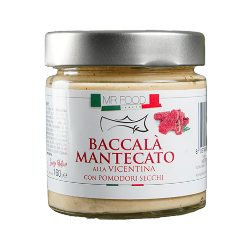 Baccalà Mantecato alla Vicentina con Pomodori Secchi 160g