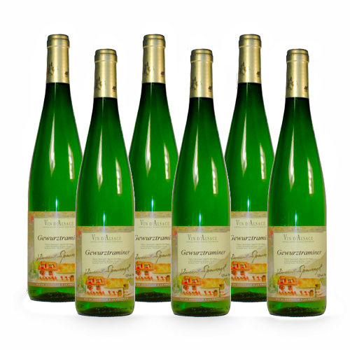 Gewurztraminer A.O.C. Alsace - 6 bottiglie - Domaine Vincent Spannagel