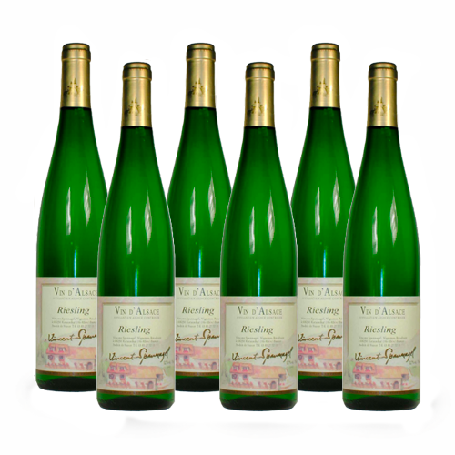 Riesling Cuvée Réservée A.O.C. Alsace - 6 bottiglie - Domaine Vincent Spannagel-
