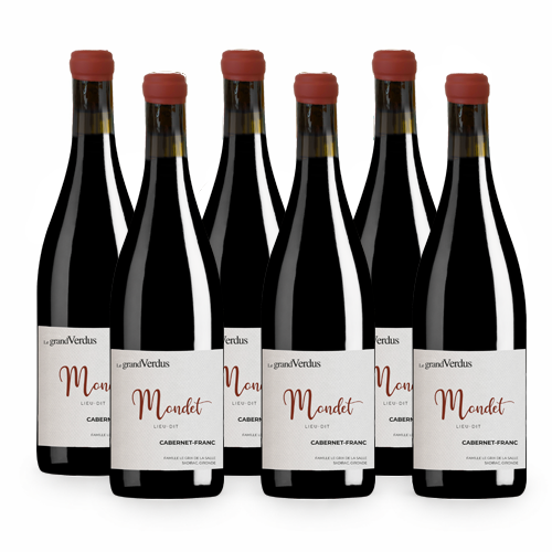 Mondet Cabernet Franc - 6 bottiglie - Le Grand Verdus