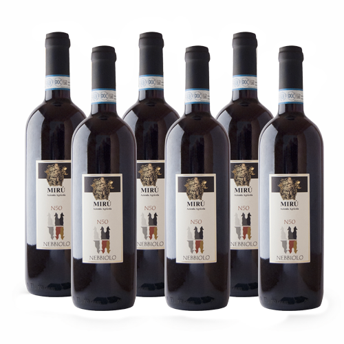 Nebbiolo Colline Novaresi DOC - 6 bottiglie - Azienda Agricola Mirù