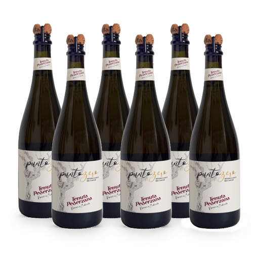 Punto Zero Metodo Classico Brut Nature - 6 bottiglie - Tenuta Pederzana
