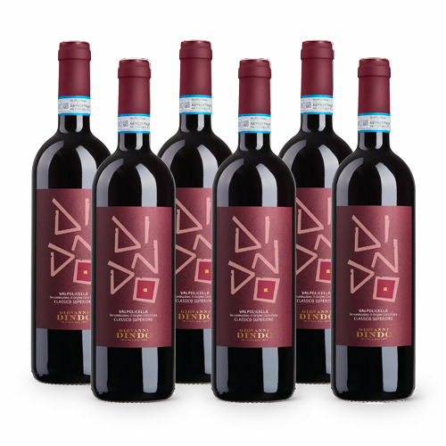 Valpolicella DOC Classico Superiore - 6 Bottiglie - Giovanni Dindo