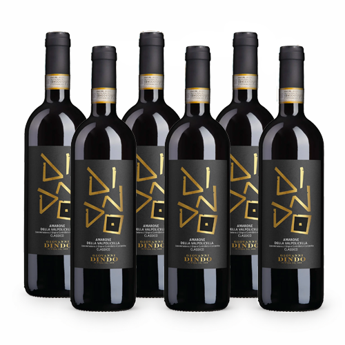 Amarone della Valpolicella DOCG Classico - 6 bottiglie - Giovanni Dindo