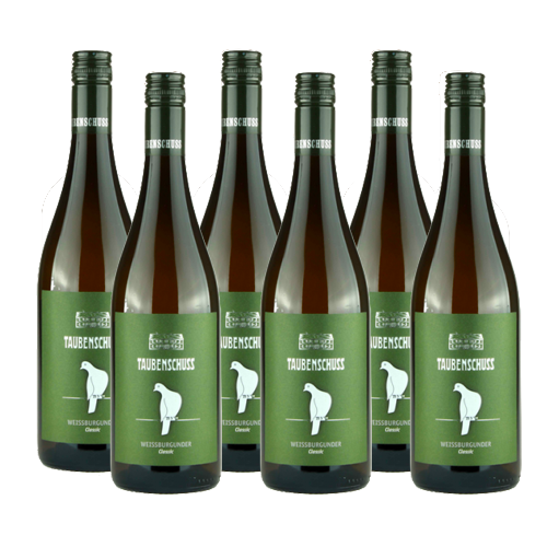 Weissburgunder Classic - Weingut Taubenschuss-6 bottiglie