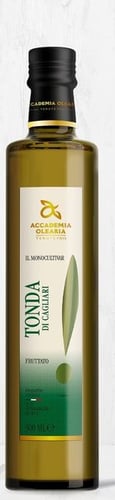 Olio Extravergine Dorica Fruttato Verde Il Tonda di Cagliari Monocultivar 500ml