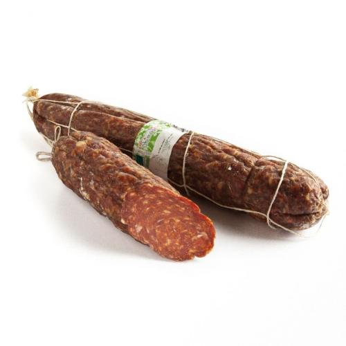 Salami orgánico picante para cortar a la mitad 1,3 kg