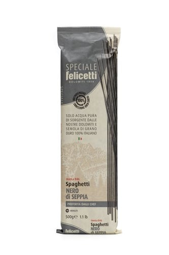 Felicetti Grano Duro Nero di Seppia - Spaghetti 500g